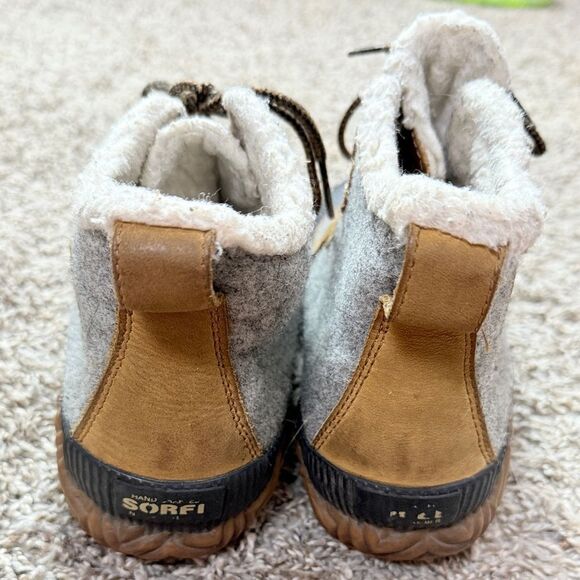 Sorel Gray, Camel & Black Ankle Boots - Picture 3 of 6